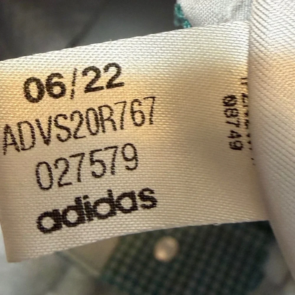 Adidas Mens Size 30 Ultimate 365 Golf Shorts Green White Gingham Check Preppy